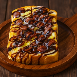 ปังปิ้งเเผ่นหน้าเนยนมชอคโกเเลตโกโก้ครั้นช์