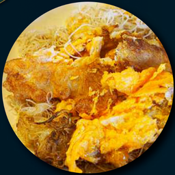 เพิ่มเส้นหมี่ คั่วไข่