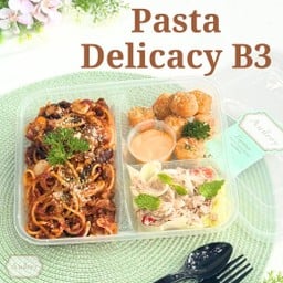 ครบรสอิ่มคุ้มในกล่องเดียว Pasta Delicacy B3 สปาเก็ตตี้หอยลายผัดน้ำพริกเผา / Say Cheese / สลัดทูน่ารสแซ่บ