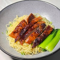 บะหมี่เป็ดย่าง บะหมี่ไข่อย่างดี อร่อยมากต้องลอง