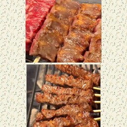 เนื้อย่างเสือหม่าล่าเสียบไม้แซ่บชาลิ้น