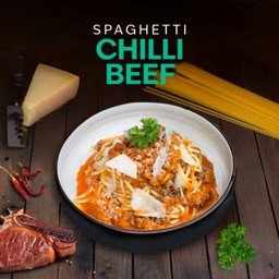Spaghetti chilli beef