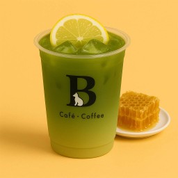 มัทฉะน้ำผึ่งมะนาว Honey  Lemon Matcha