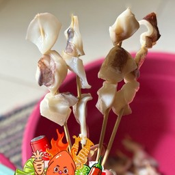 ปลาหมึกย่าง