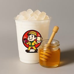 นมสด น้ำผึ้ง-เย็น