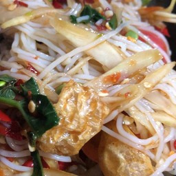 ตำขนมจีนแคบหมู