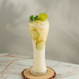 โยเกิร์ตน้ำผึ้งมะนาวสมูทตี้ Yogurt Honey Lemon Smoothie