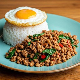 ข้าวกระเพราหมู