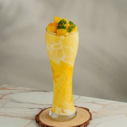 มะม่วง สมูทตี้โยเกิร์ต Mango Yogurt Smoothie