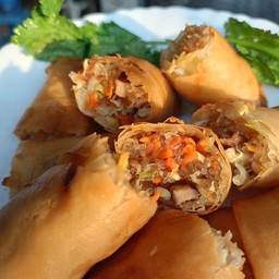 ปอเปี๊ยะทอด แบบชุด