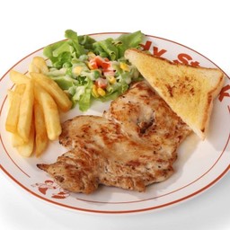 สเต็กไก่พริกไทยดำ