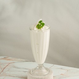 มะพร้าว นมสดปั่น coconut smoothie