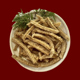 กะโป๊ะทอดกรอบ Deep Fried Fish Cracker(Keropok)
