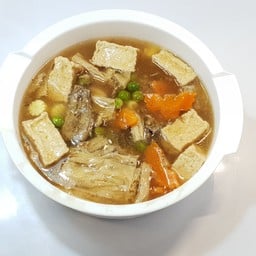 .ซุปเต้าหู้น้ำแดง เจ