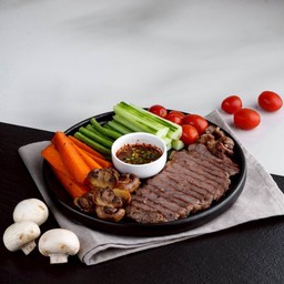 สติปลอยย่างจิ้มแจ่วGrilled Stablefish with Spicy Dipping Sauce