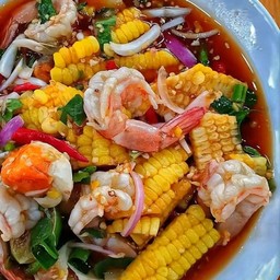 ข้าวโพดกุ้งสุก
