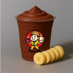 นมสดกล้วยโกโก้-ปั่น