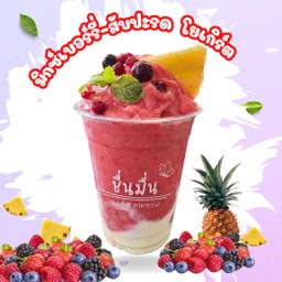 มิกซ์เบอรรี่-สับปะรดสมูทตี้