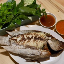 เมี่ยงปลาเผา