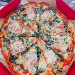 [Size L ] หน้าผักโขมเบคอน