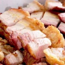 หมูกรอบทอด