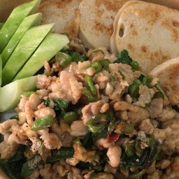 กระเพาะหมู หมูยอทอด
