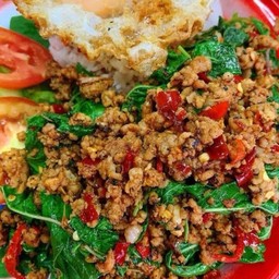 ข้าวกระเพราหมูสับ