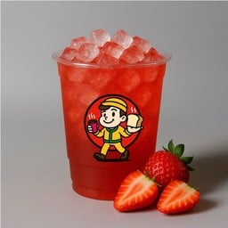 สตอเบอรี่โซดา -เย็น