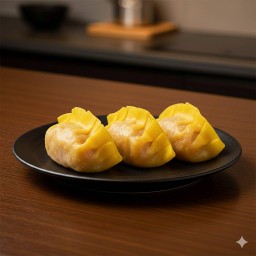 เกี๊ยวกุ้ง 3 ชิ้น