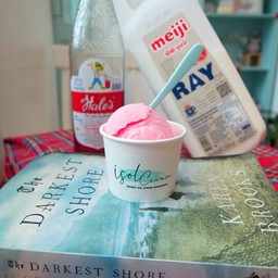 นมชมพู ไอศกรีมโฮมเมด
