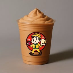 กาแฟ นมสด - ปั่น