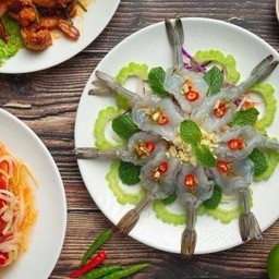 กุ้งแช่น้ำปลา