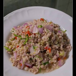 ยำหมูสับ