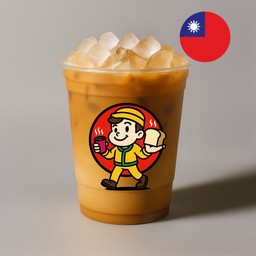 ชานมสดไต้หวัน-เยลลี่แดง