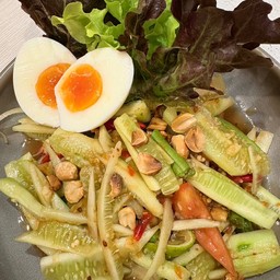 ตำแตงไข่ต้ม