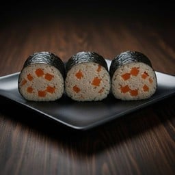 หมูห่อสาหร่าย 3 ชิ้น