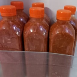 น้ำจิ้มสุกกี้โฮมเมด ขนาด 500 ml สูตรเผ็ดน้อย