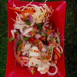 ยำวุ้นเส้นทะเล