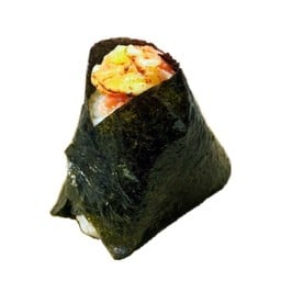 260. Onigiri Salmon & torched cheese