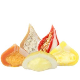 เต้าหู้คอมโบ้ฟิชบัน (สายรุ้งคละสี)