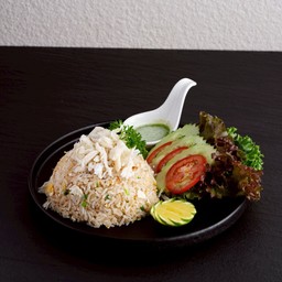 ข้าวผัดปู Crab fried rice