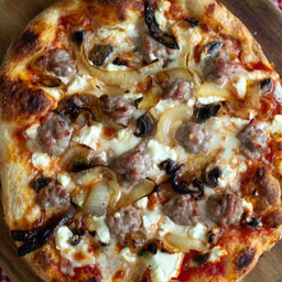 Pizza sausage / พิซซ่า ไส้กรอกอิตาเลี่ยน ขนาด 12 นิ้ว