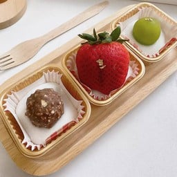 ไดฟุกุรวม 3ลูก สตรอว์ไซส์M (ปั้นสดใหม่15นาที)