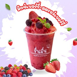 มิกซ์เบอร์รี่-สตรอว์เบอร์รี่สมูทตี้