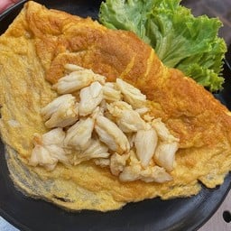 ไข่เจียวเนื้อปูก้อน