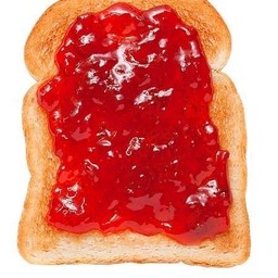 ปังปิ้ง แยมสตรอเบอรี่ 1 แผ่น