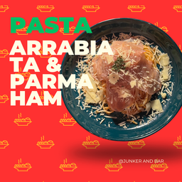 Parma ham Arrabbiata Pasta