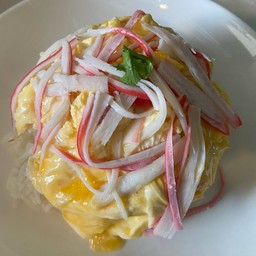 ข้าวไข่ข้น ปูอัด