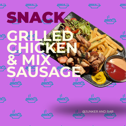 Grilled Chicken and Italian sausage