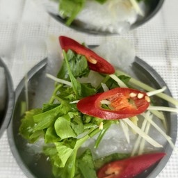 ปลาดอลลี่นึ่งมะนาว